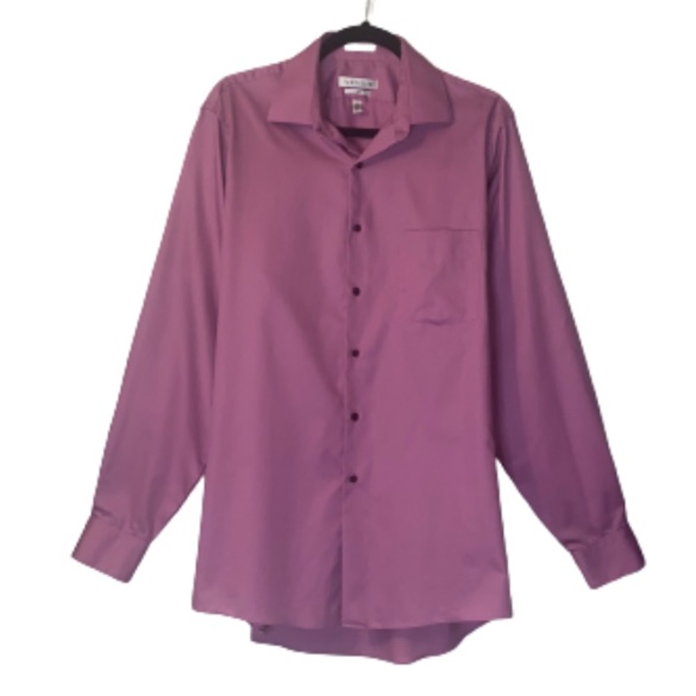 Men’s Van Huesen Lux Sateen Dress Shirt
